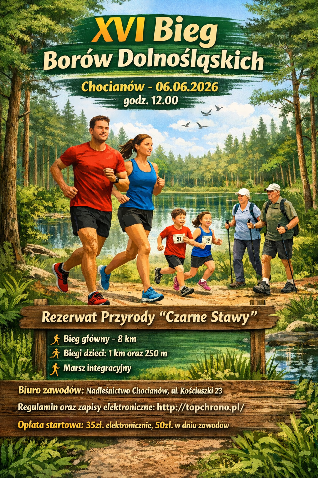XVI BIEG BORÓW DOLNOŚLĄSKICH